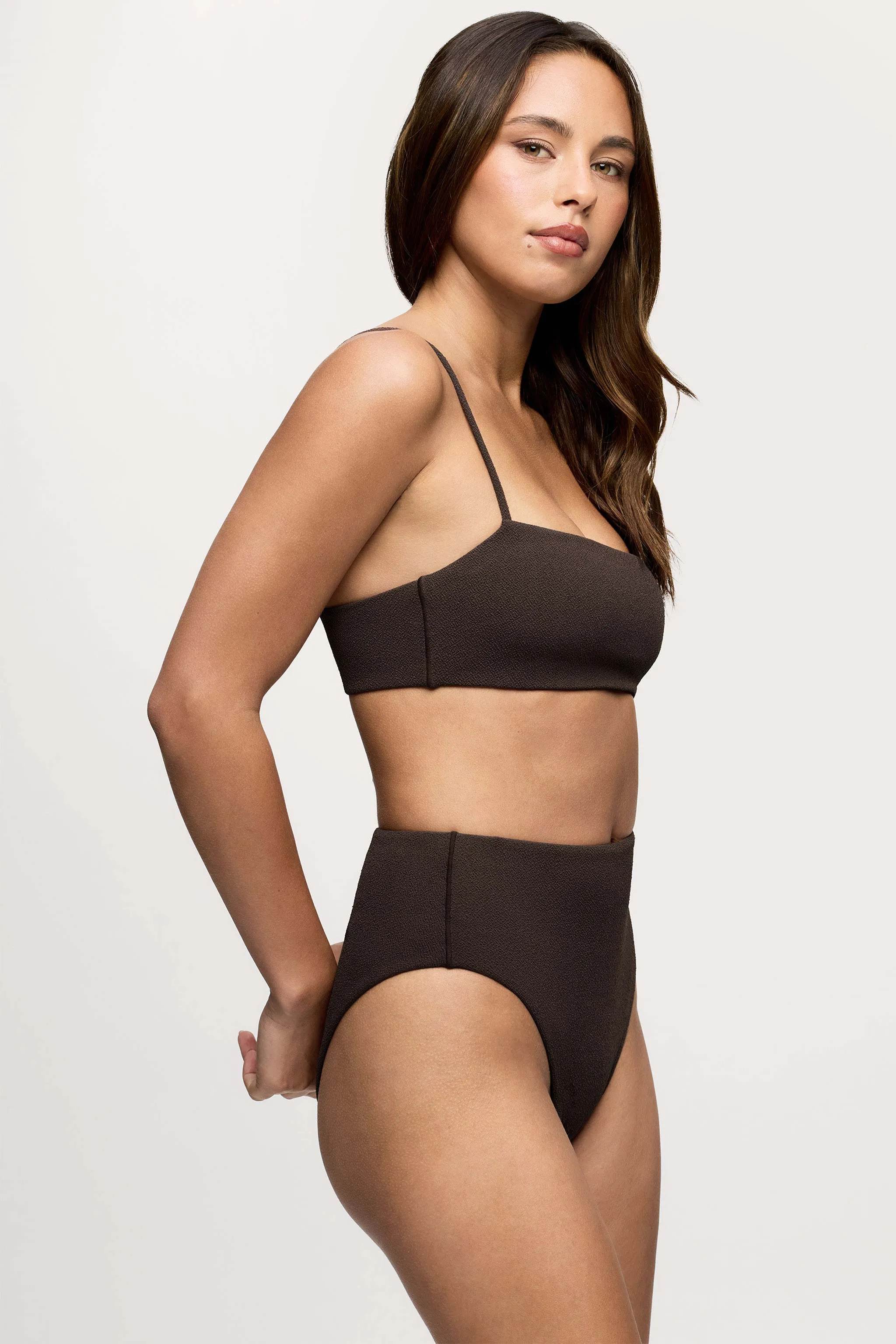Bandeau Bikini Top | Crispy Espresso sold by nuuds product image thumbnail 3