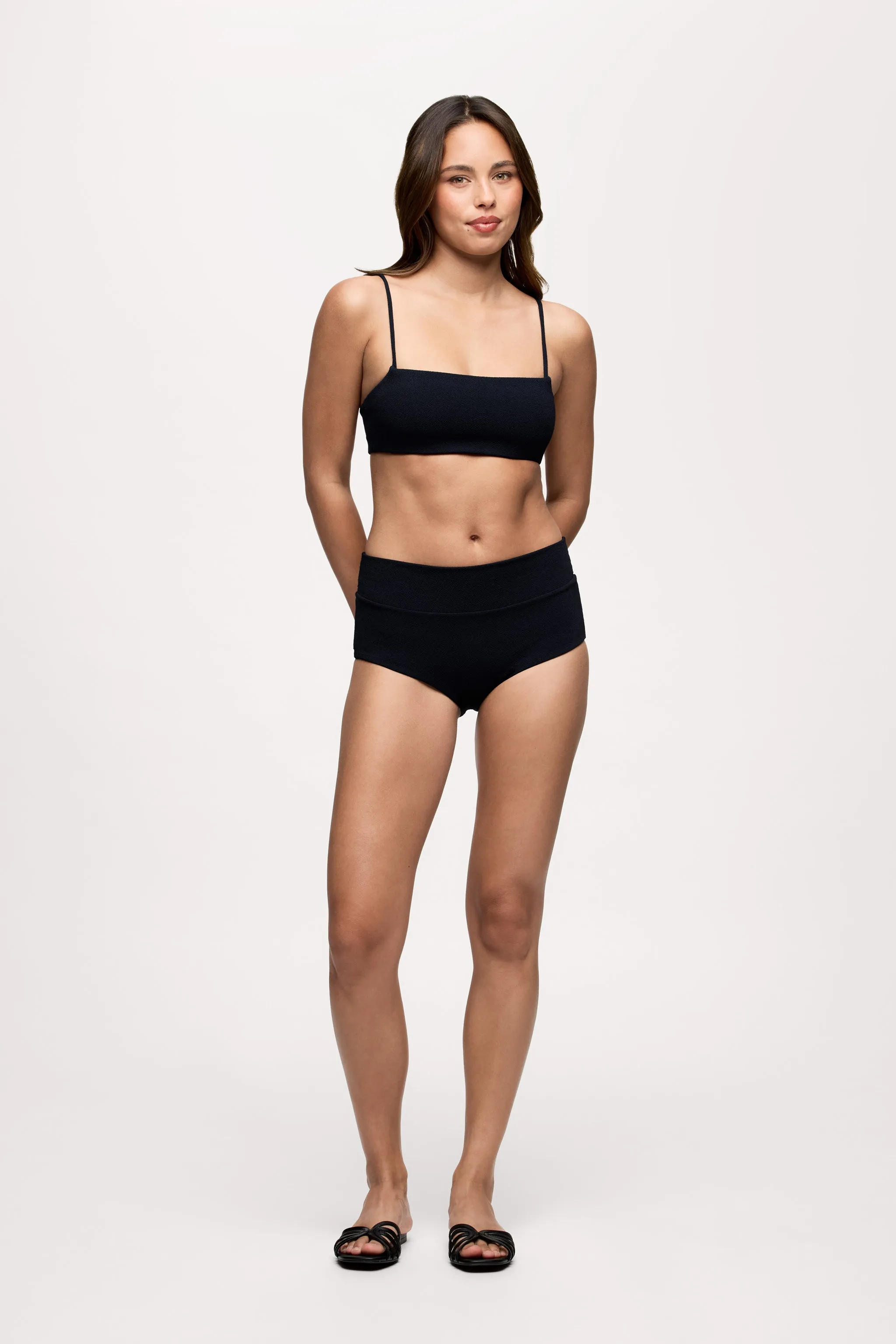 Bandeau Bikini Top | Crispy Black sold by nuuds product image thumbnail 2