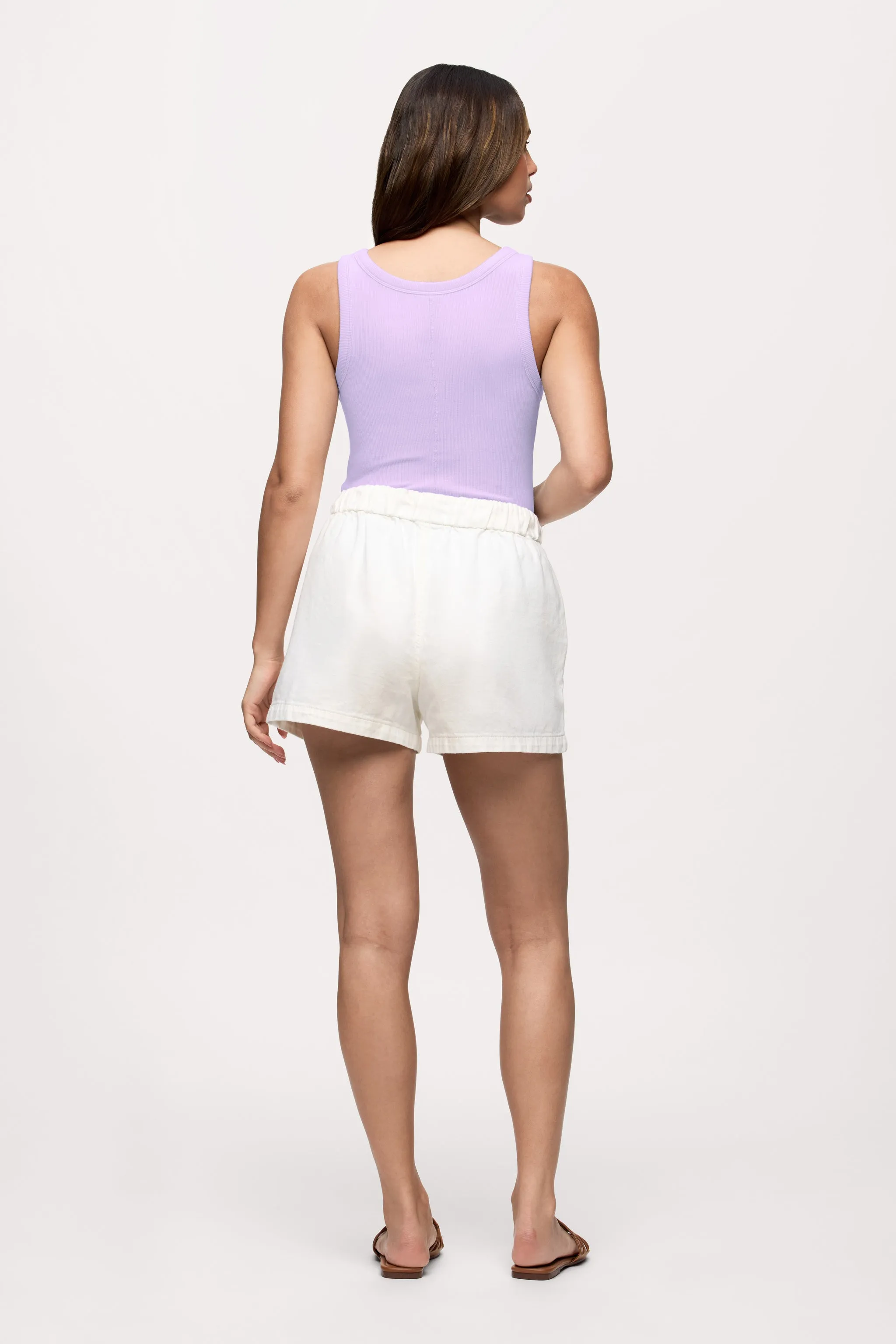 Slinky Rib Tank | Orchid sold by nuuds product image thumbnail 4