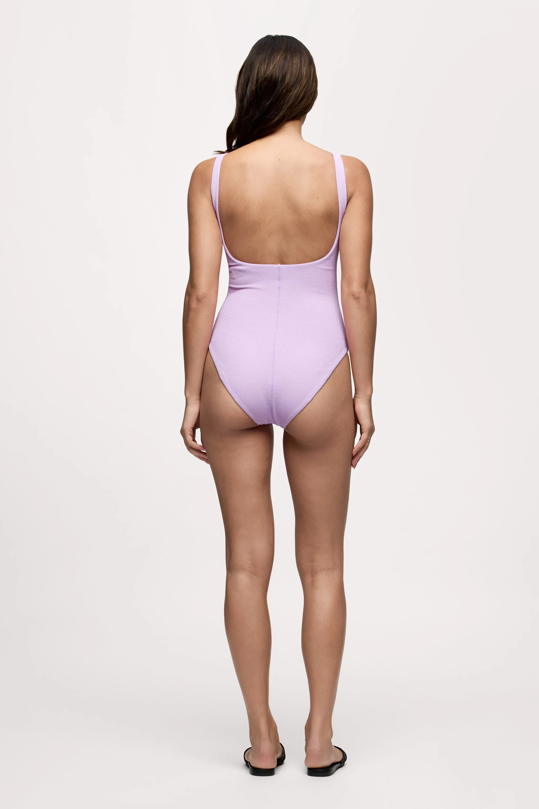 Square Neck One Piece | Crispy Orchid sold by nuuds product image thumbnail 4