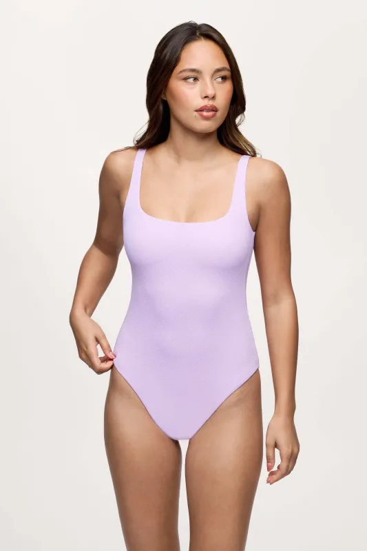 Square Neck One Piece | Crispy Orchid made by nuuds