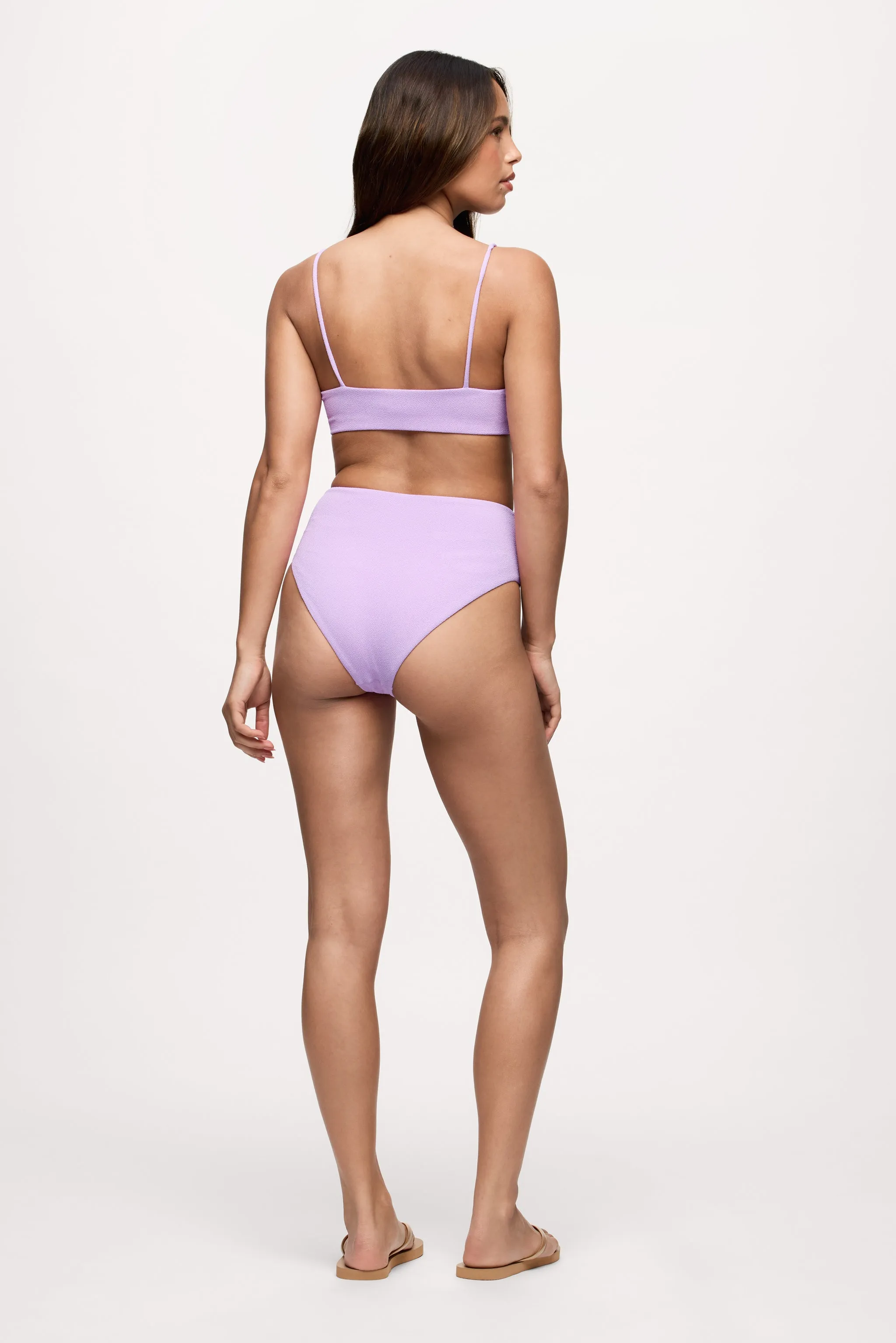 High Waist Bikini Bottom | Crispy Orchid sold by nuuds product image thumbnail 4