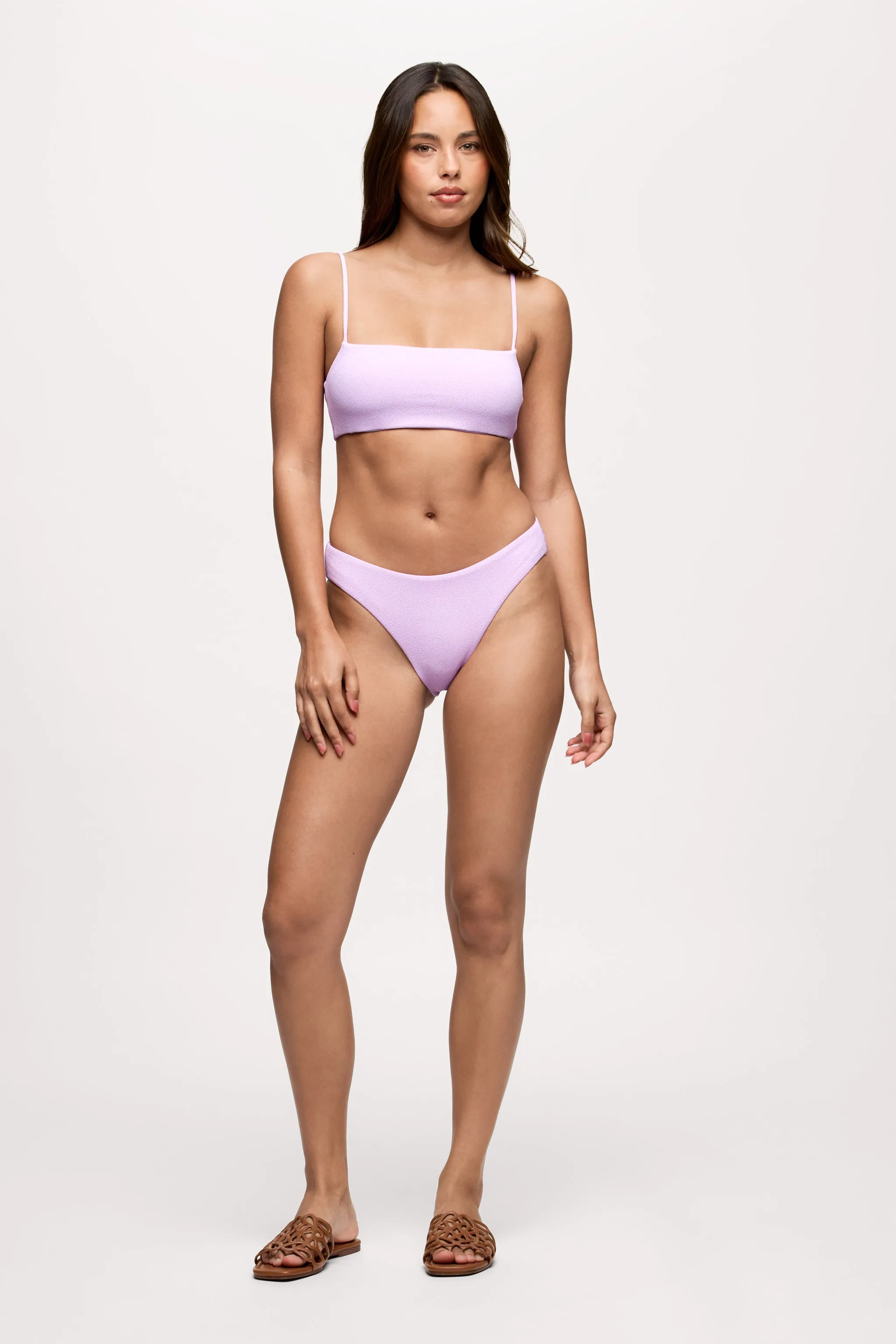 Low Waist Bikini Bottom | Crispy Orchid sold by nuuds