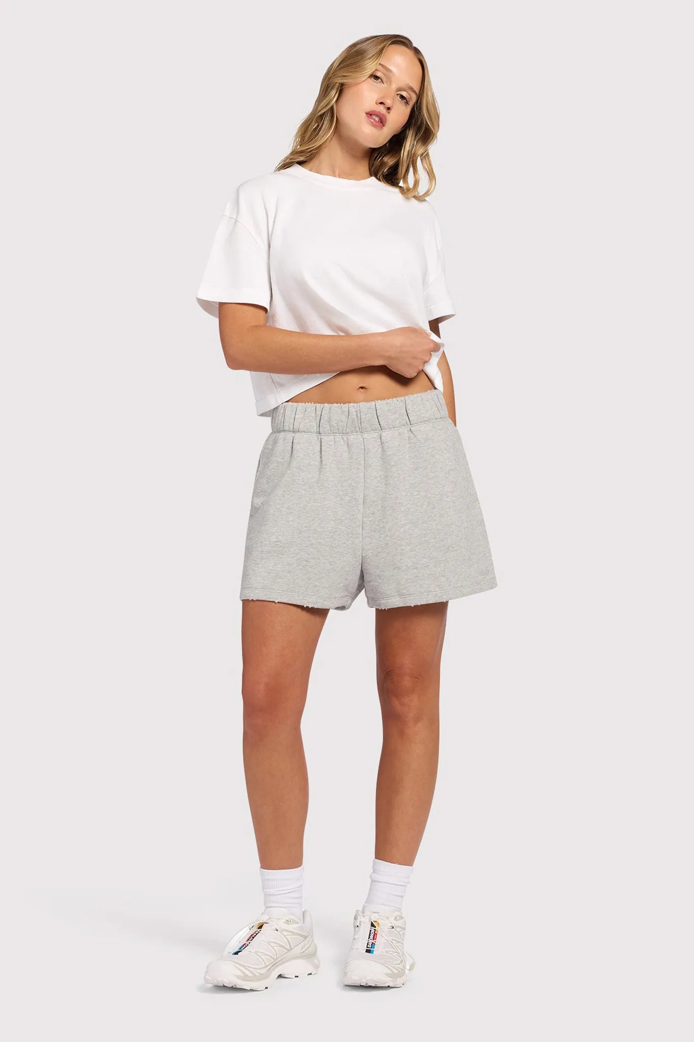 Vintage Fleece Distressed Short sold by nuuds product image thumbnail 4