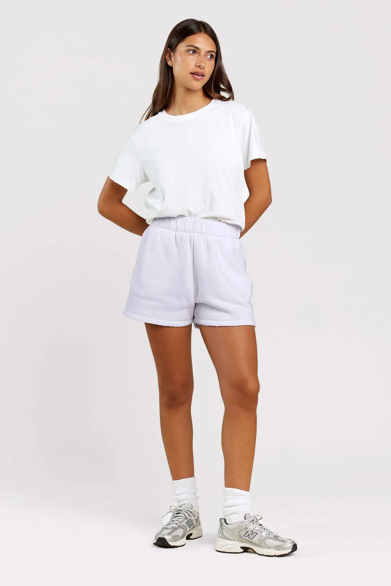 Vintage Fleece Distressed Short sold by nuuds product image thumbnail 5