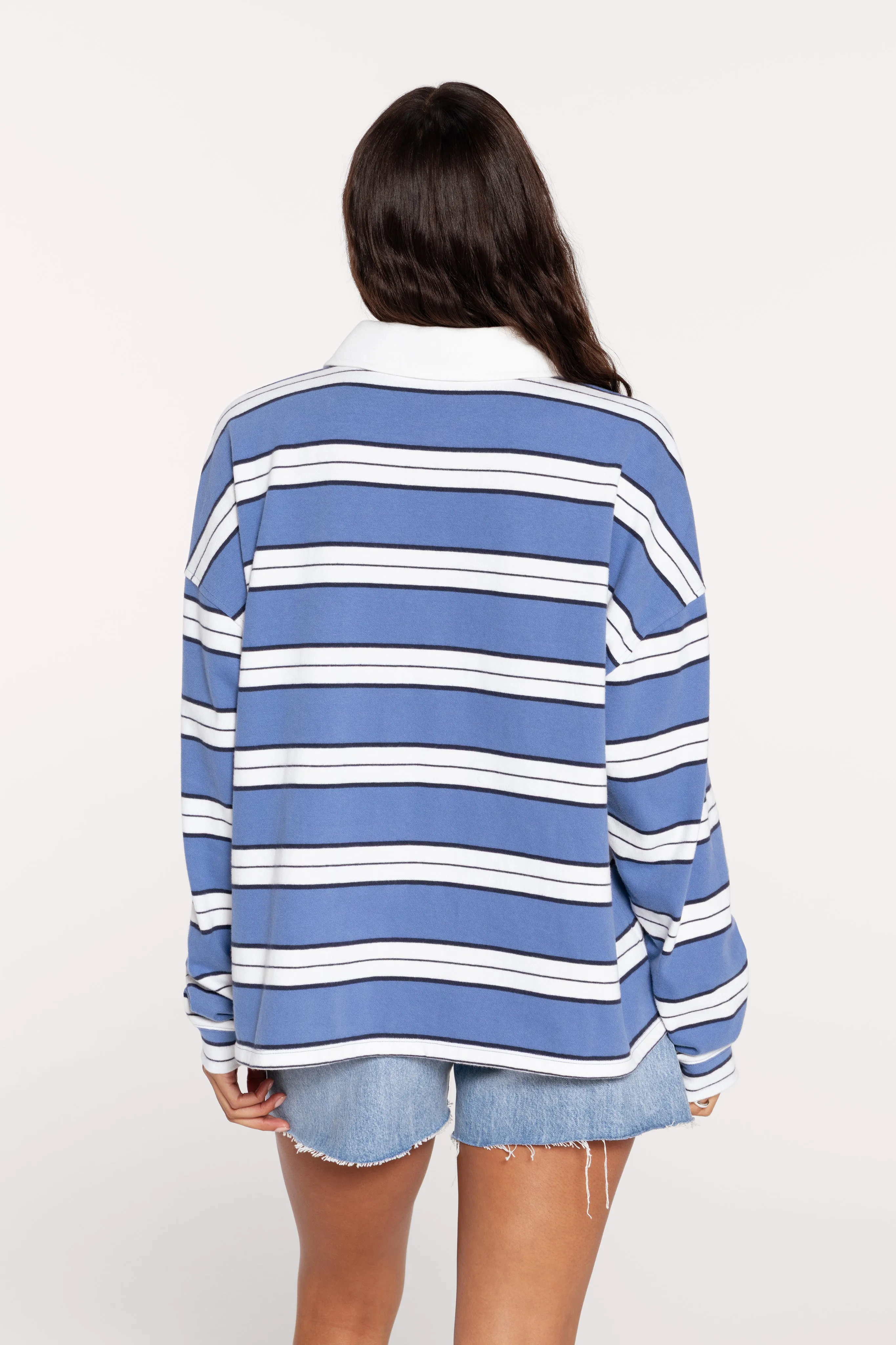 Rugby Shirt | Dutch Blue Stripe sold by nuuds product image thumbnail 4