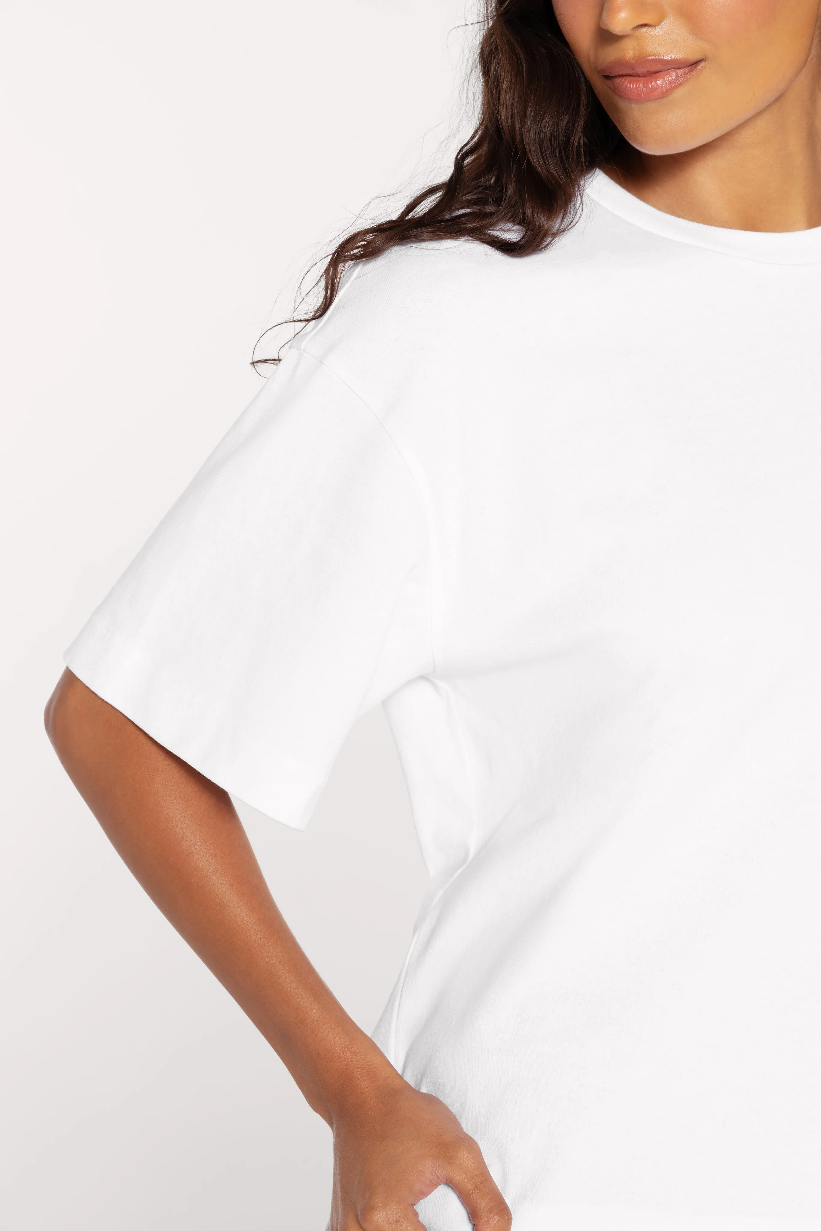 Roomy Tee | White sold by nuuds product image thumbnail 5