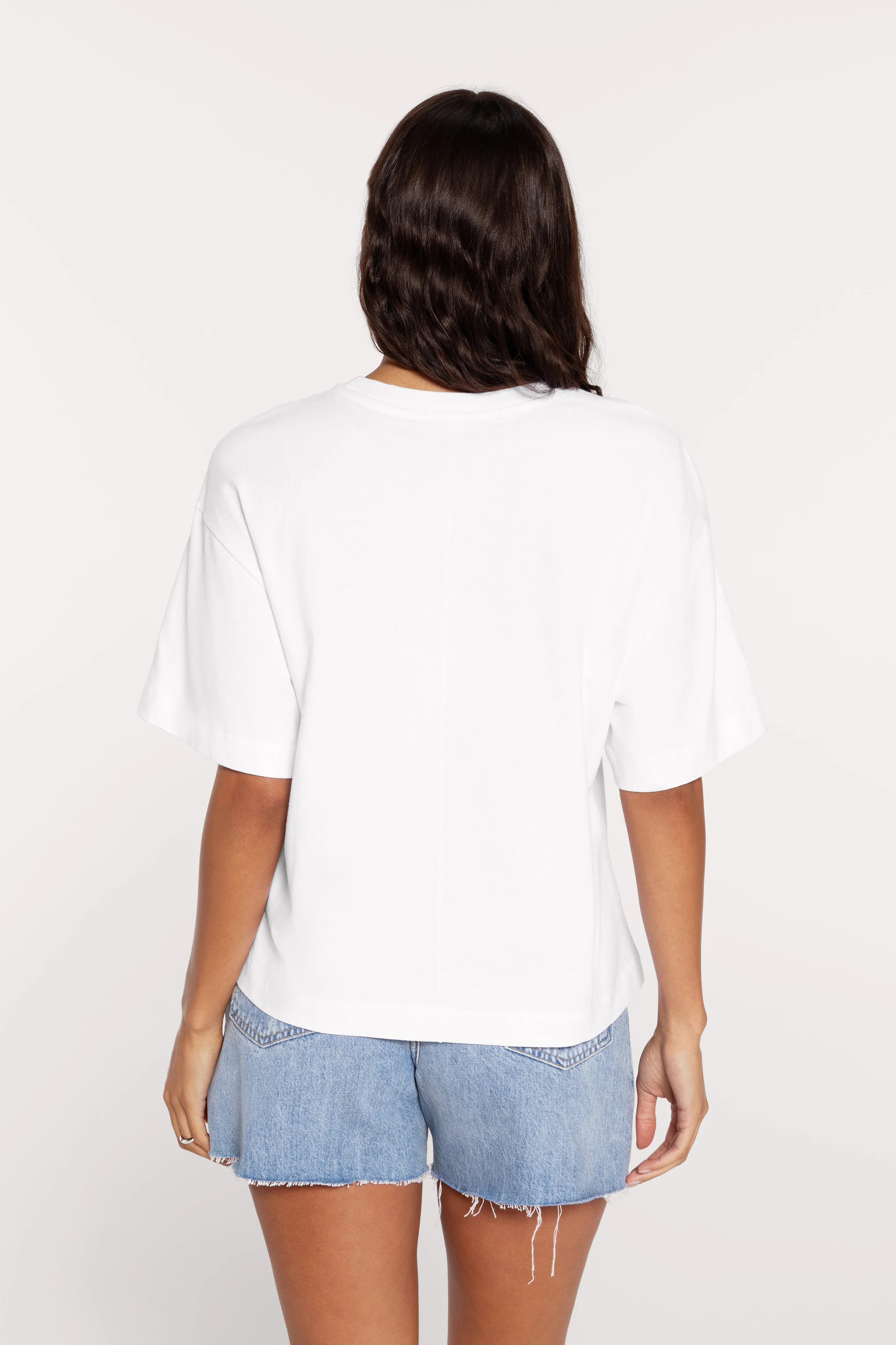 Roomy Tee | White sold by nuuds product image thumbnail 4