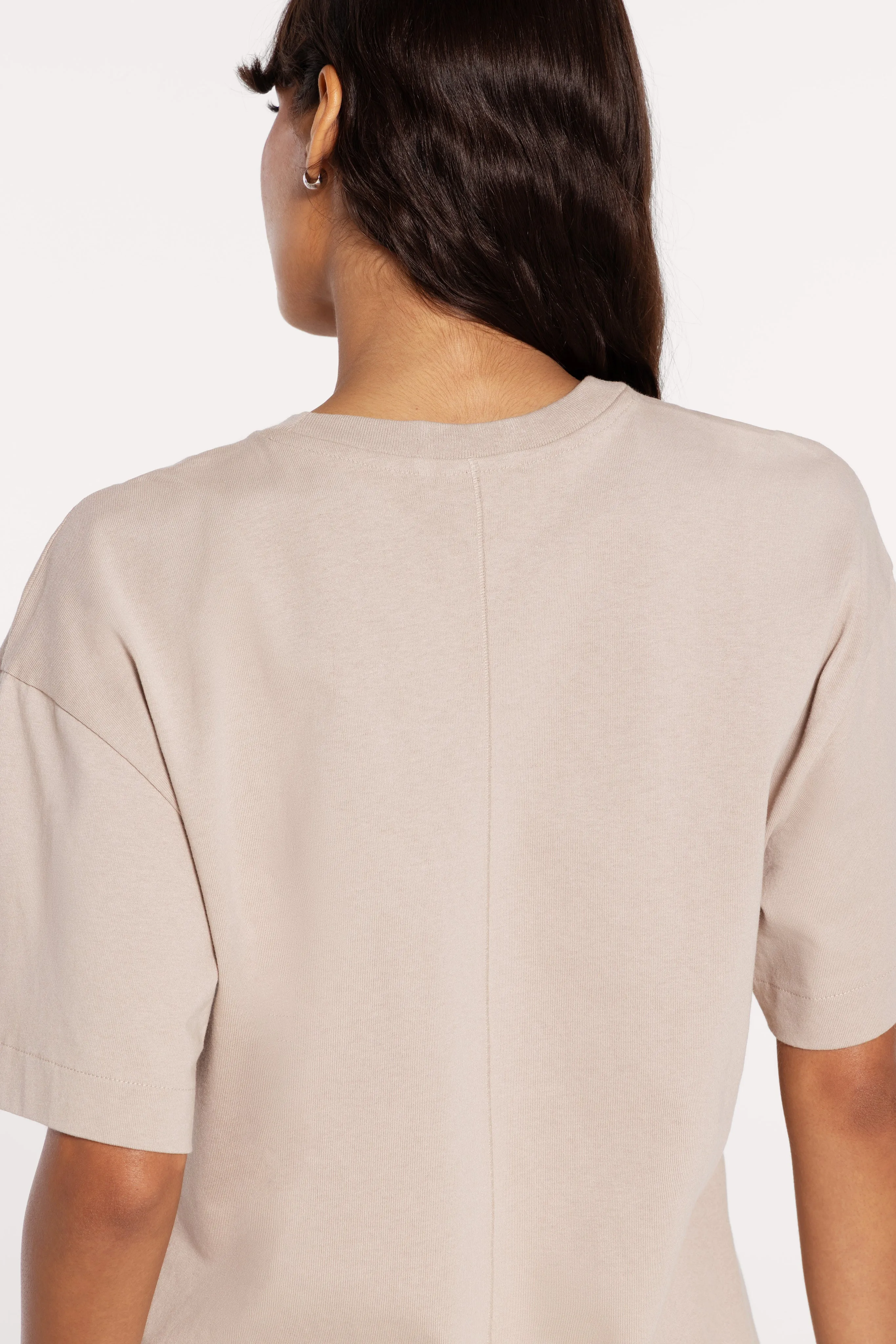 Roomy Tee | Putty sold by nuuds product image thumbnail 5