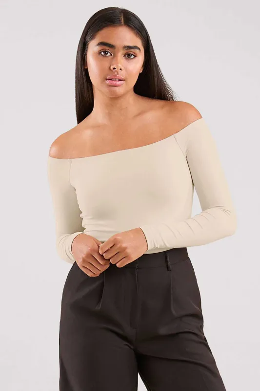 Off The Shoulder Bodysuit - Warehouse Sale made by nuuds