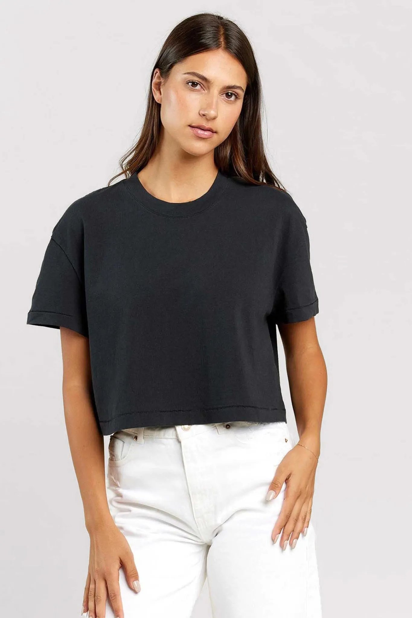 Vintage Cotton Cropped Tee - Warehouse Sale sold by nuuds product image thumbnail 3
