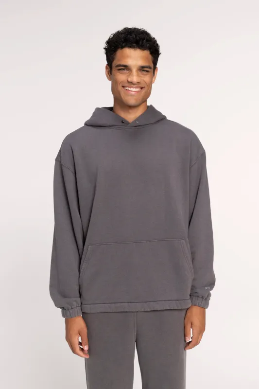 Vintage Fleece Oversized Boxy Hoodie | Iron made by nuuds