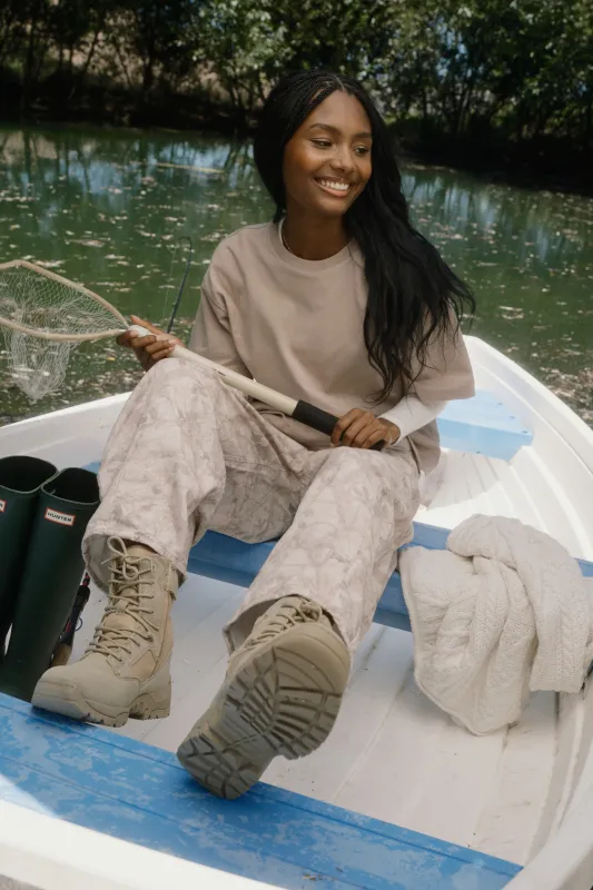 Pull-On Barrel Pant | nuuds Camo made by nuuds