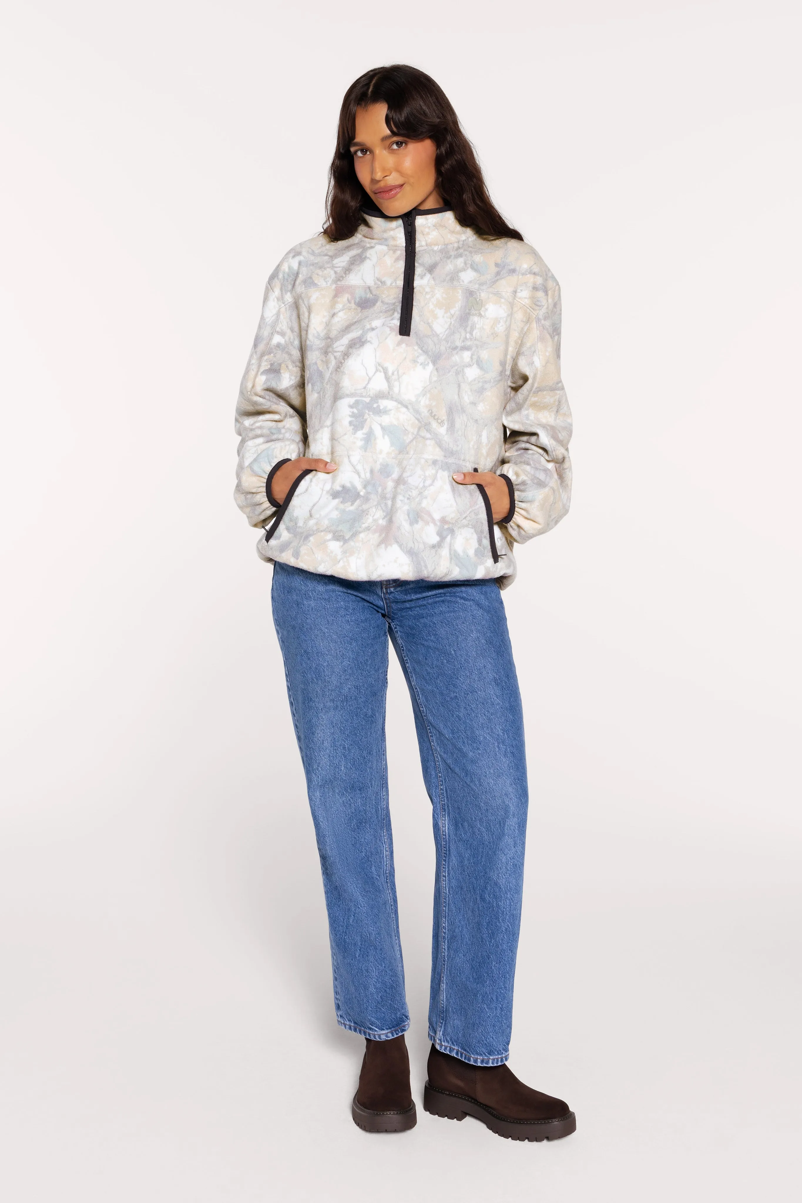 Cabin Quarter-Zip Pullover | nuuds Camo sold by nuuds product image thumbnail 2