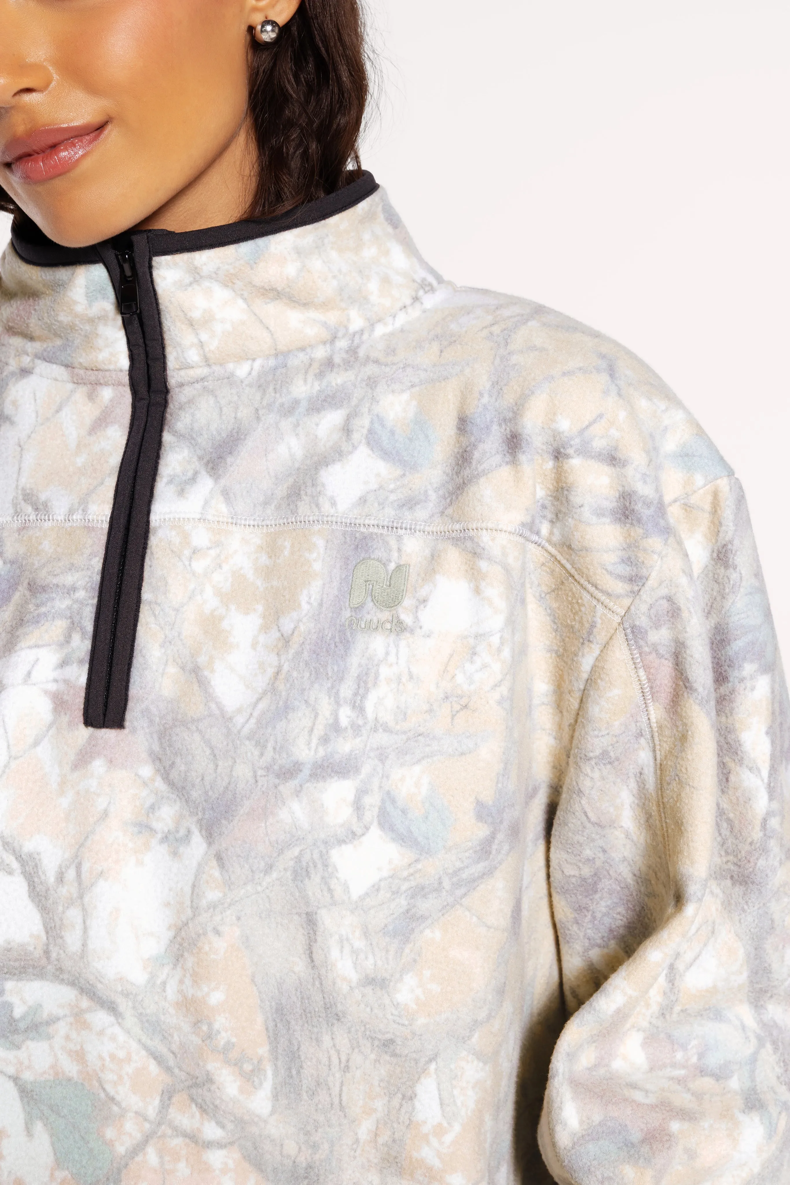 Cabin Quarter-Zip Pullover | nuuds Camo sold by nuuds product image thumbnail 5