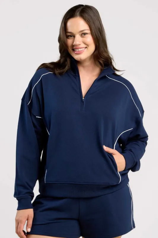 CloudTech Quarter-Zip made by nuuds