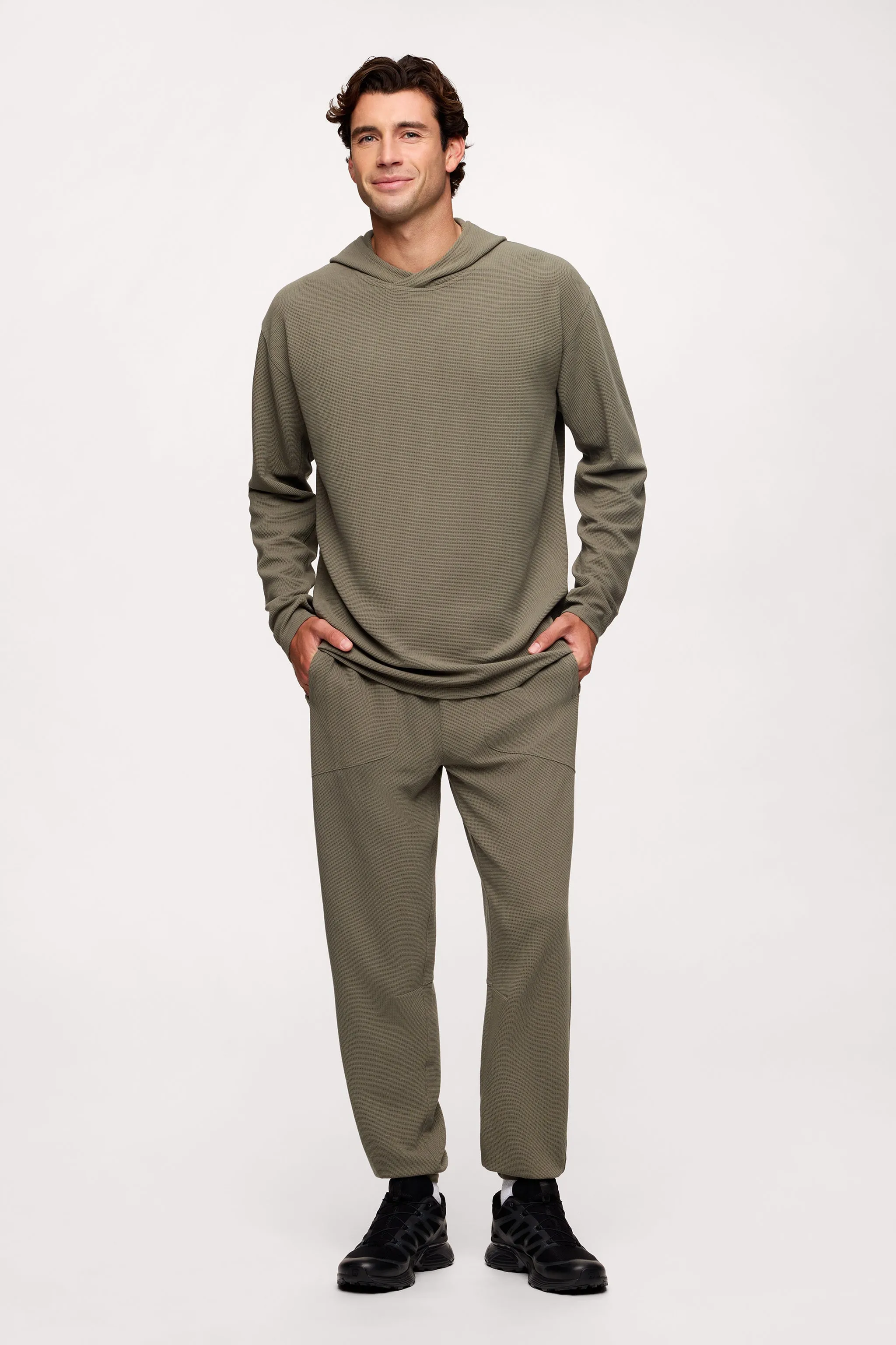 Performance Waffle Hoodie sold by nuuds product image thumbnail 2