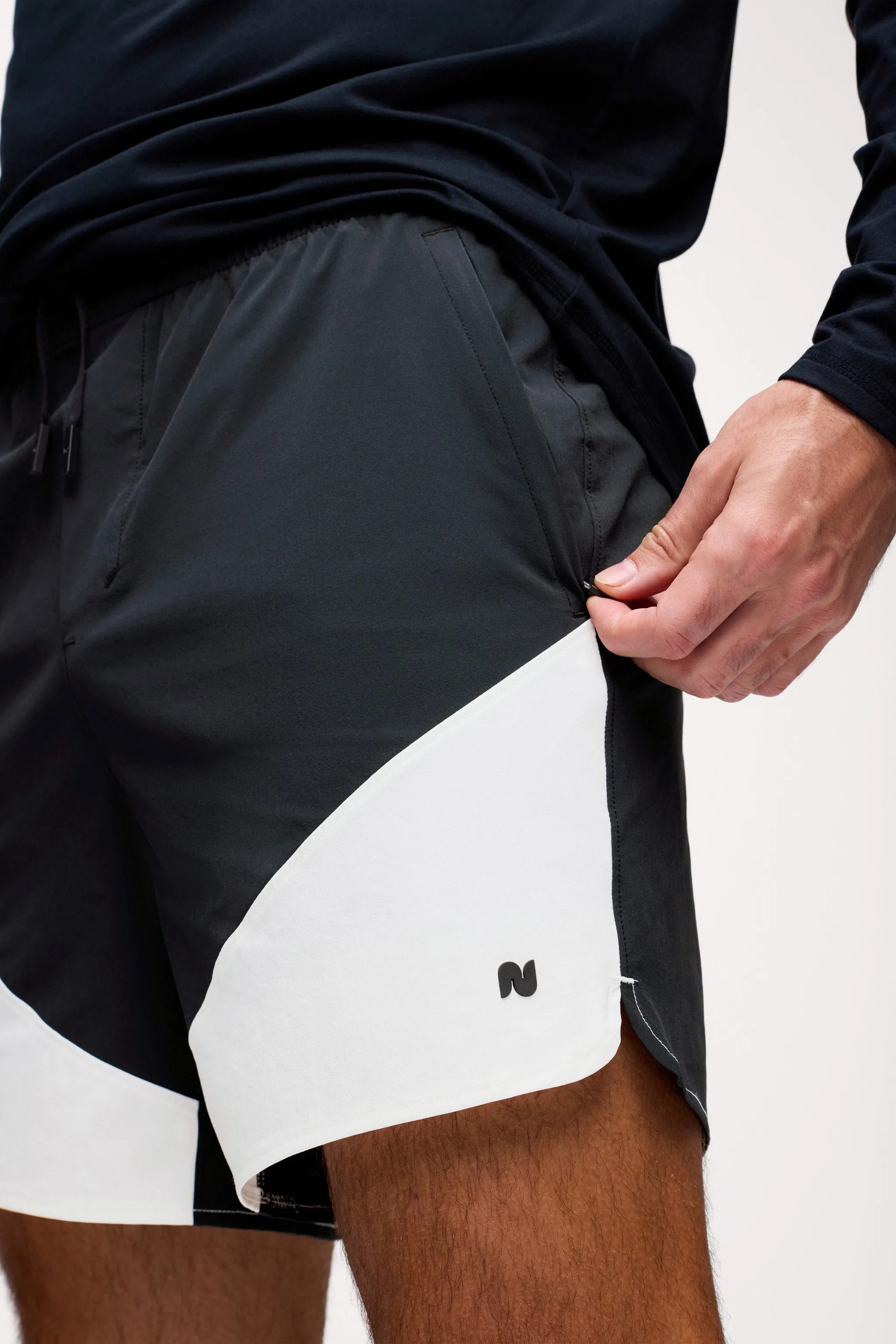 Contrast Panel Refine Short sold by nuuds product image thumbnail 5
