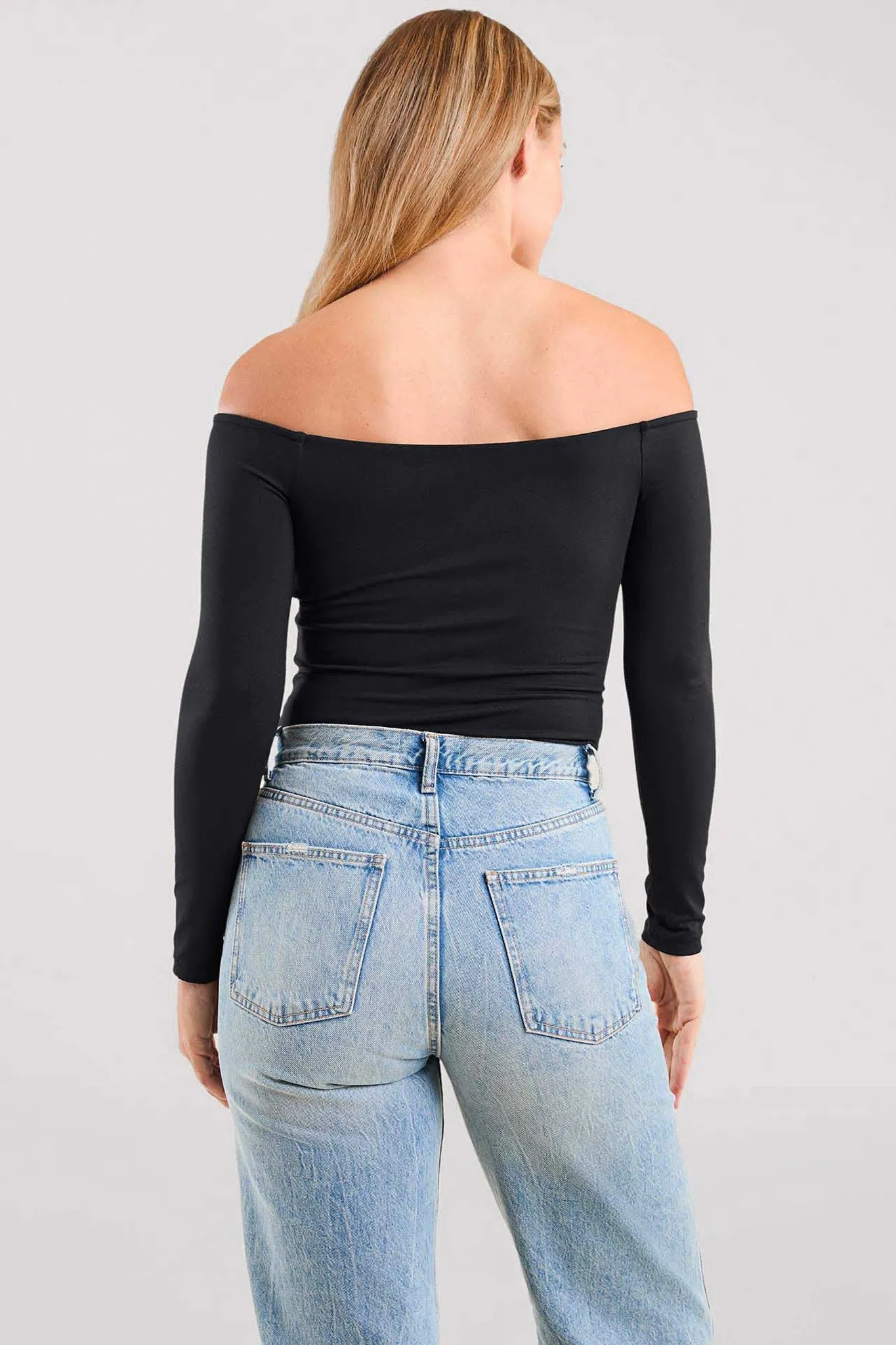 Off The Shoulder Bodysuit sold by nuuds product image thumbnail 4