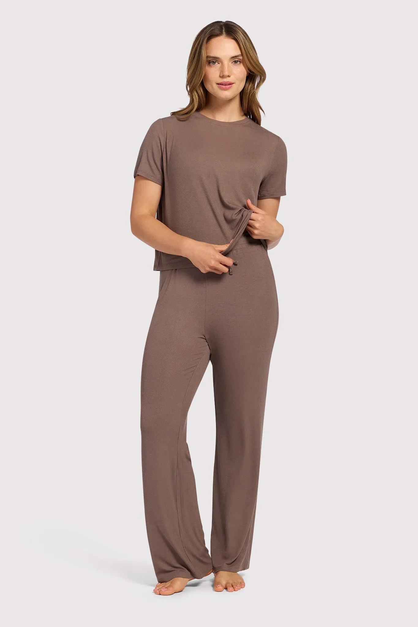 Ribbed Pajama Set sold by nuuds product image thumbnail 2