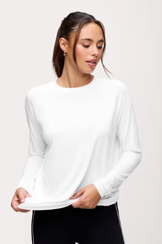 Featherweight Active Long Sleeve Shirt made by nuuds
