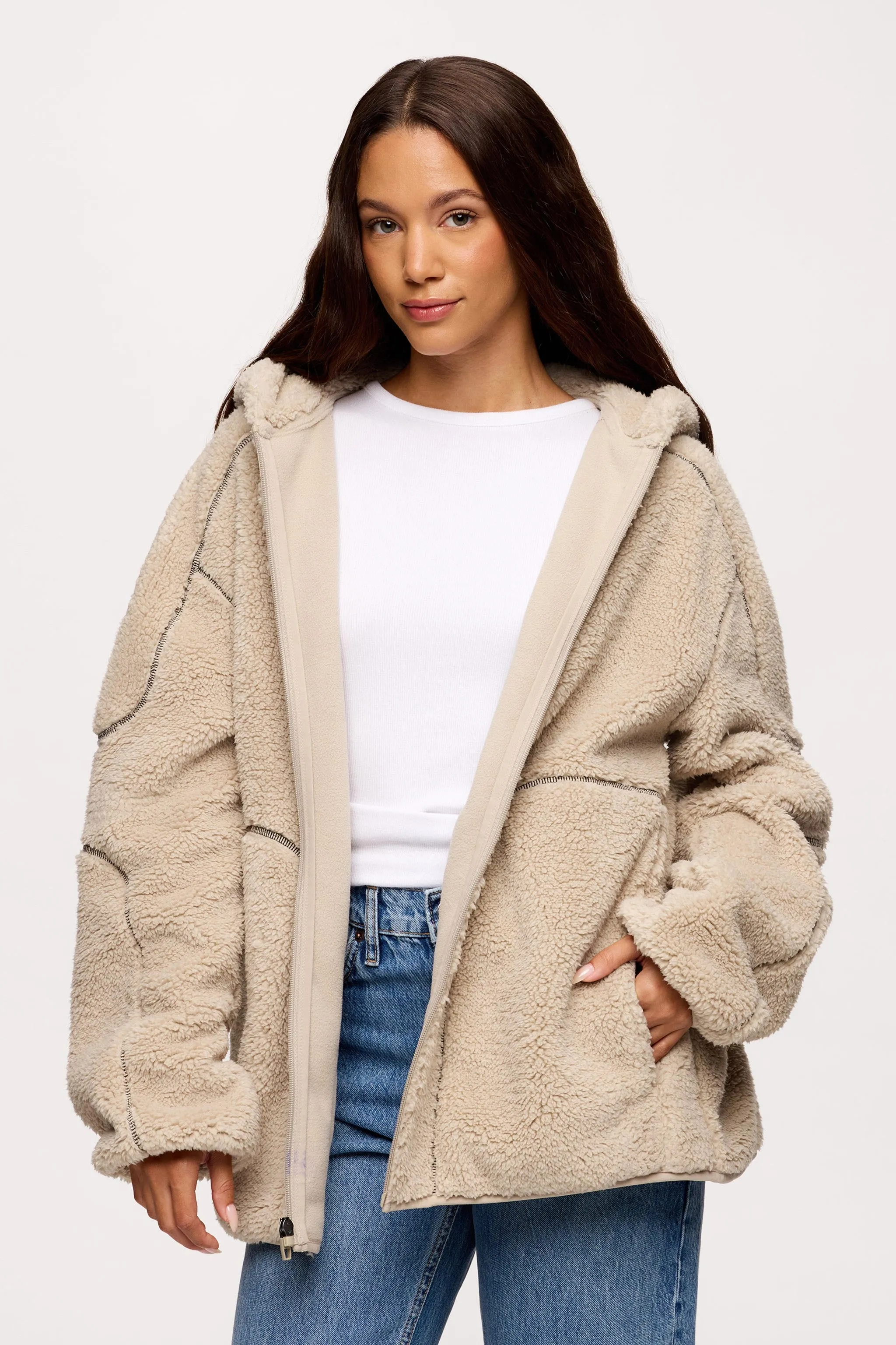 Summit Sherpa Zip-Up sold by nuuds product image thumbnail 3