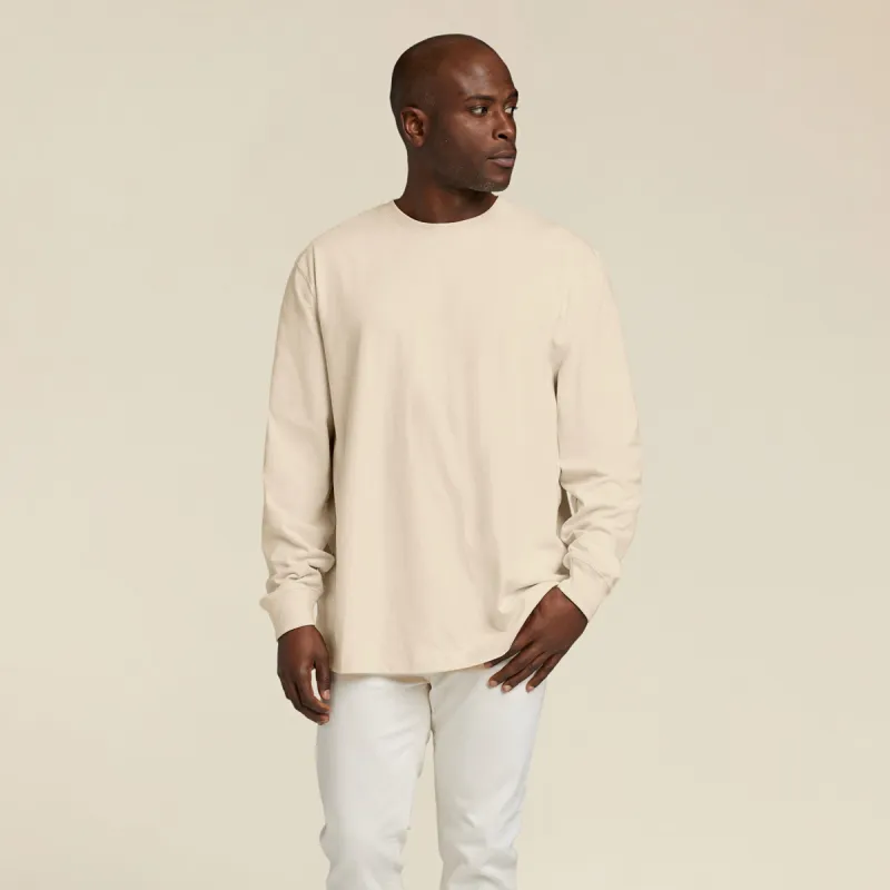 Long Sleeve Boxy Tee sold by nuuds