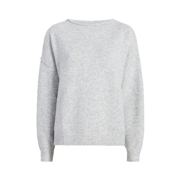 Cozy Knit Sweater | Heather Grey sold by nuuds product image thumbnail 5