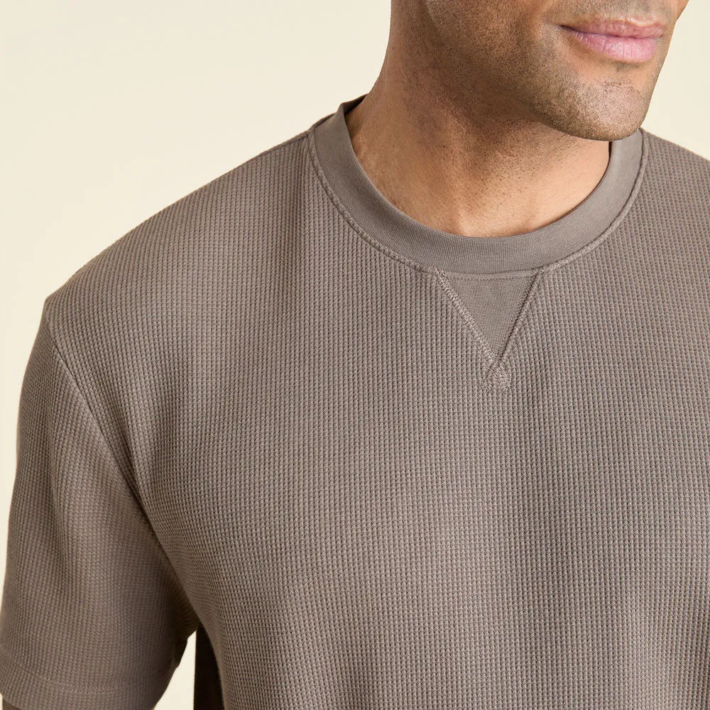 Waffle T-Shirt | Mocha sold by nuuds product image thumbnail 5