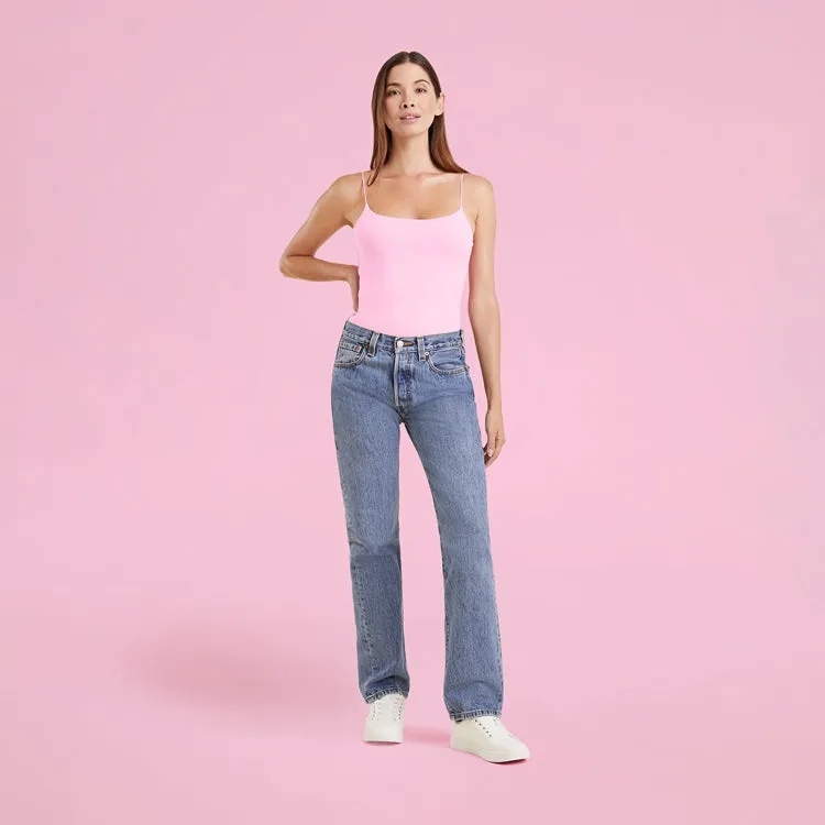 Cami Bodysuit | Bubblegum Pink sold by nuuds product image thumbnail 2