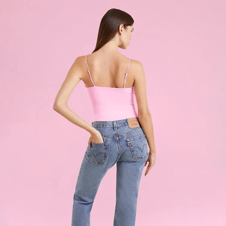 Cami Bodysuit | Bubblegum Pink sold by nuuds product image thumbnail 4