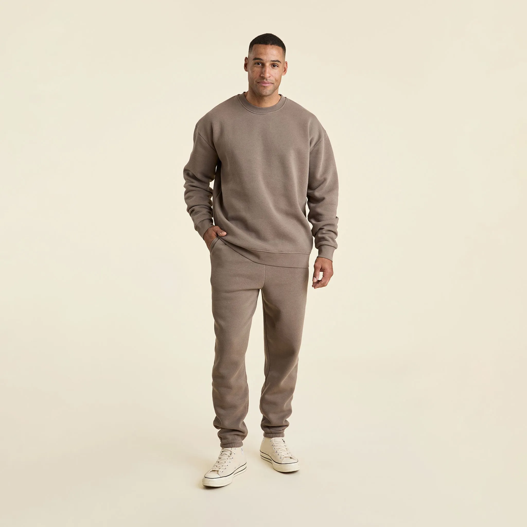 Men's Classic Crewneck Sweatshirt | Mocha sold by nuuds product image thumbnail 2