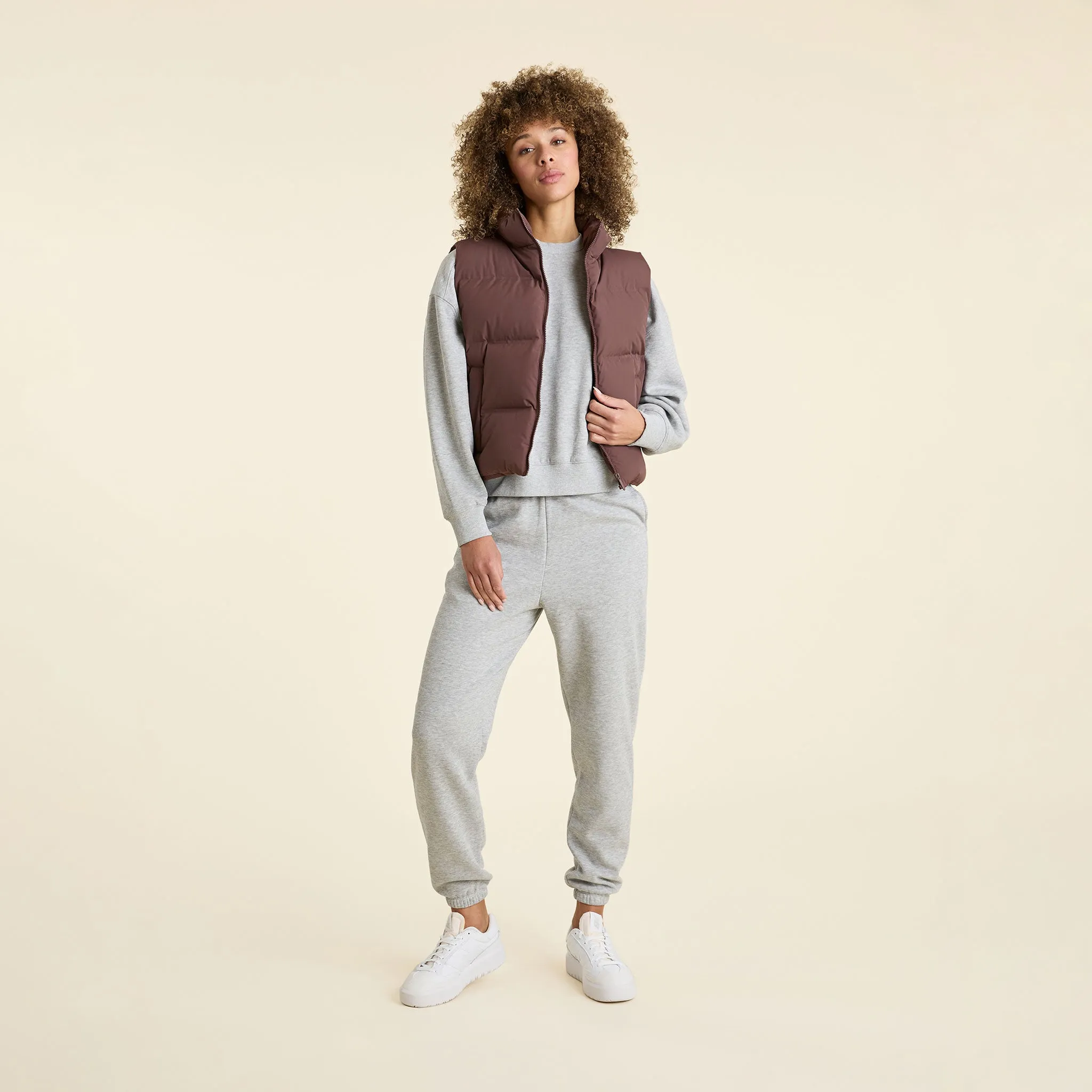 Puffer Vest | Coffee sold by nuuds product image thumbnail 2