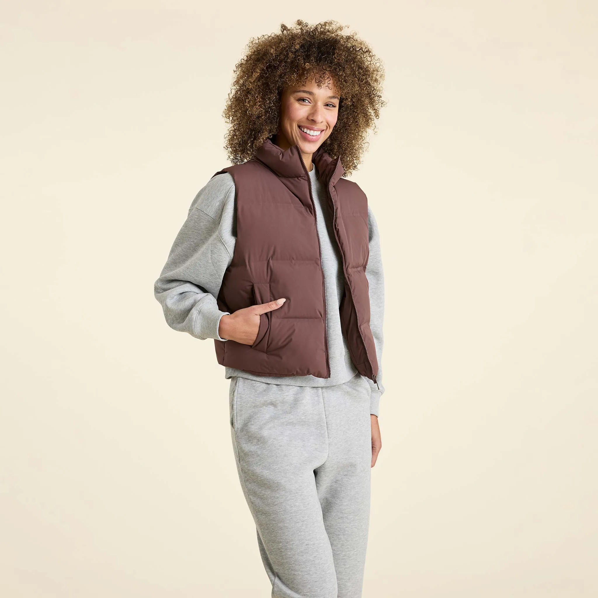 Puffer Vest | Coffee sold by nuuds