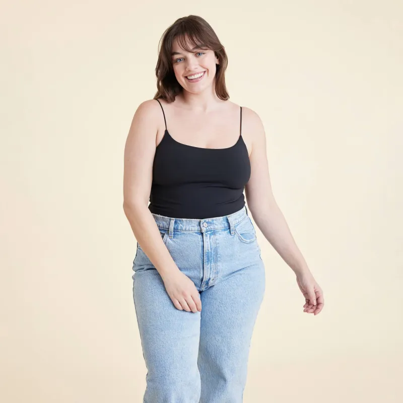 Cami Bodysuit | Black sold by nuuds