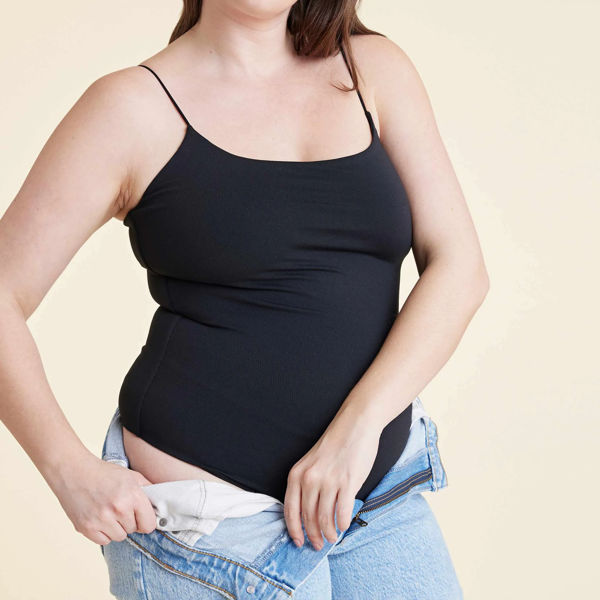 Cami Bodysuit | Black sold by nuuds product image thumbnail 5