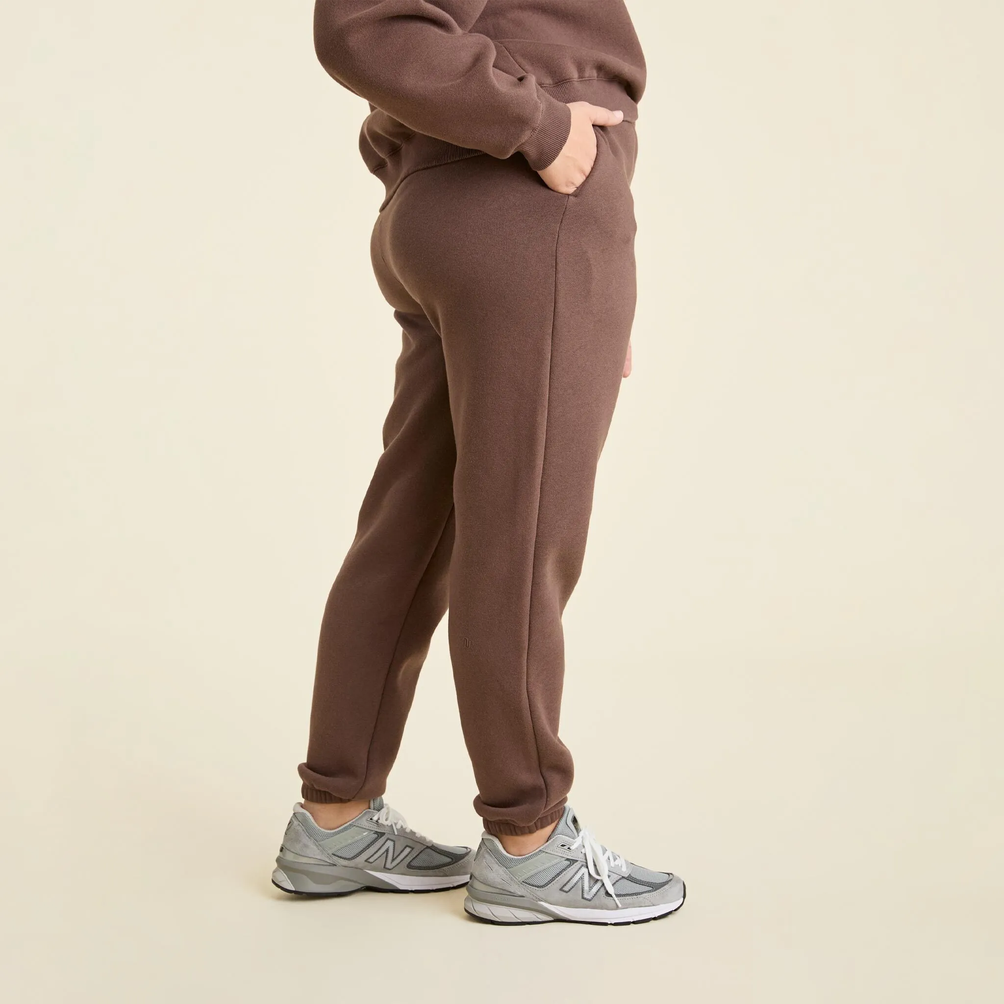 Classic Sweatpants | Coffee sold by nuuds product image thumbnail 3