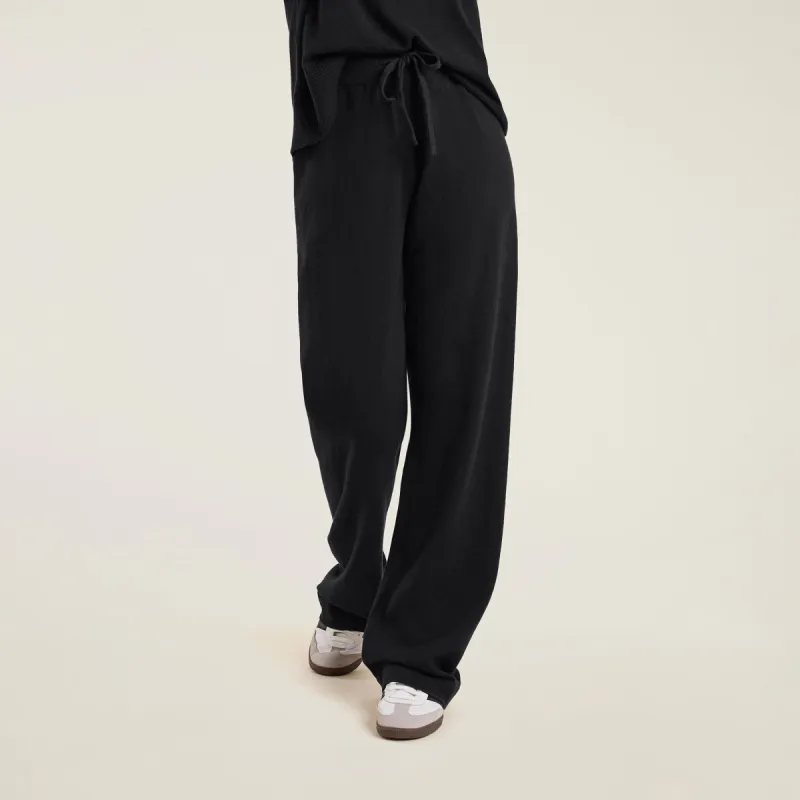 Luxe Knit Wide Leg Pant sold by nuuds