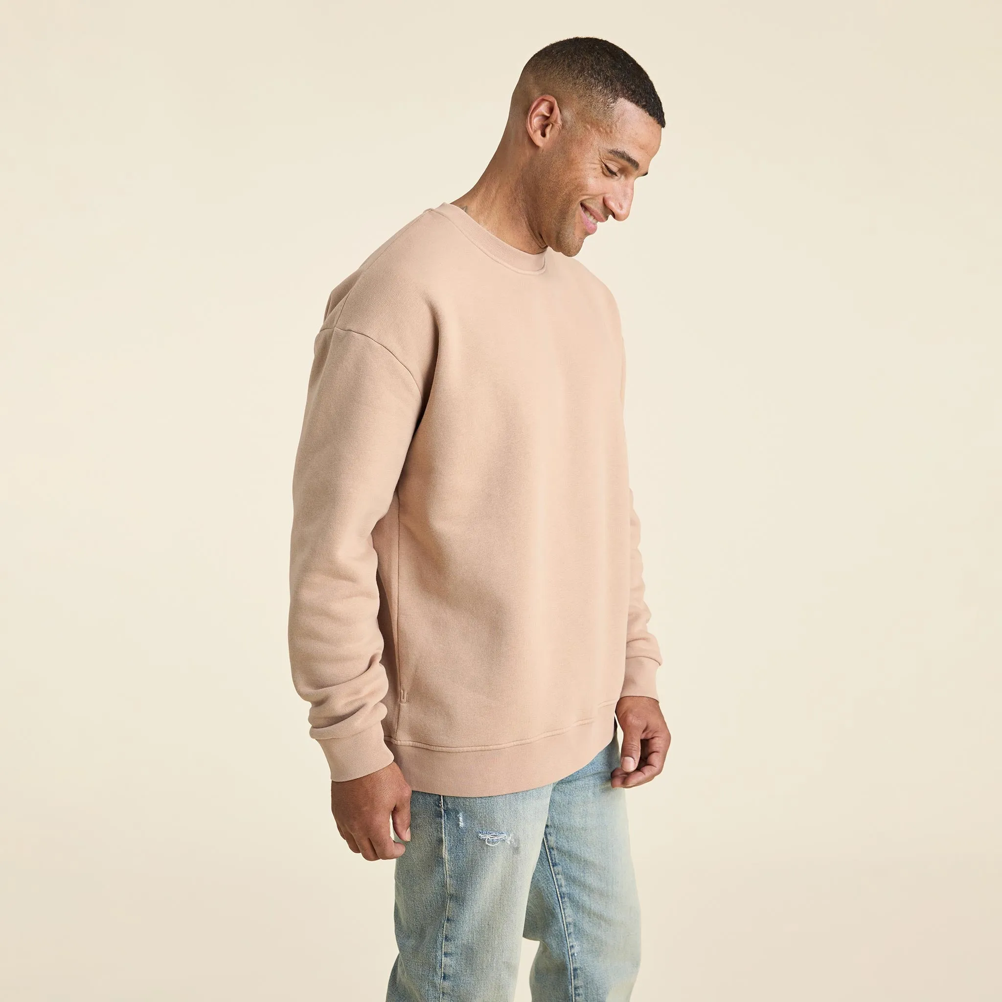 Men's Classic Crewneck Sweatshirt | Sand sold by nuuds product image thumbnail 3