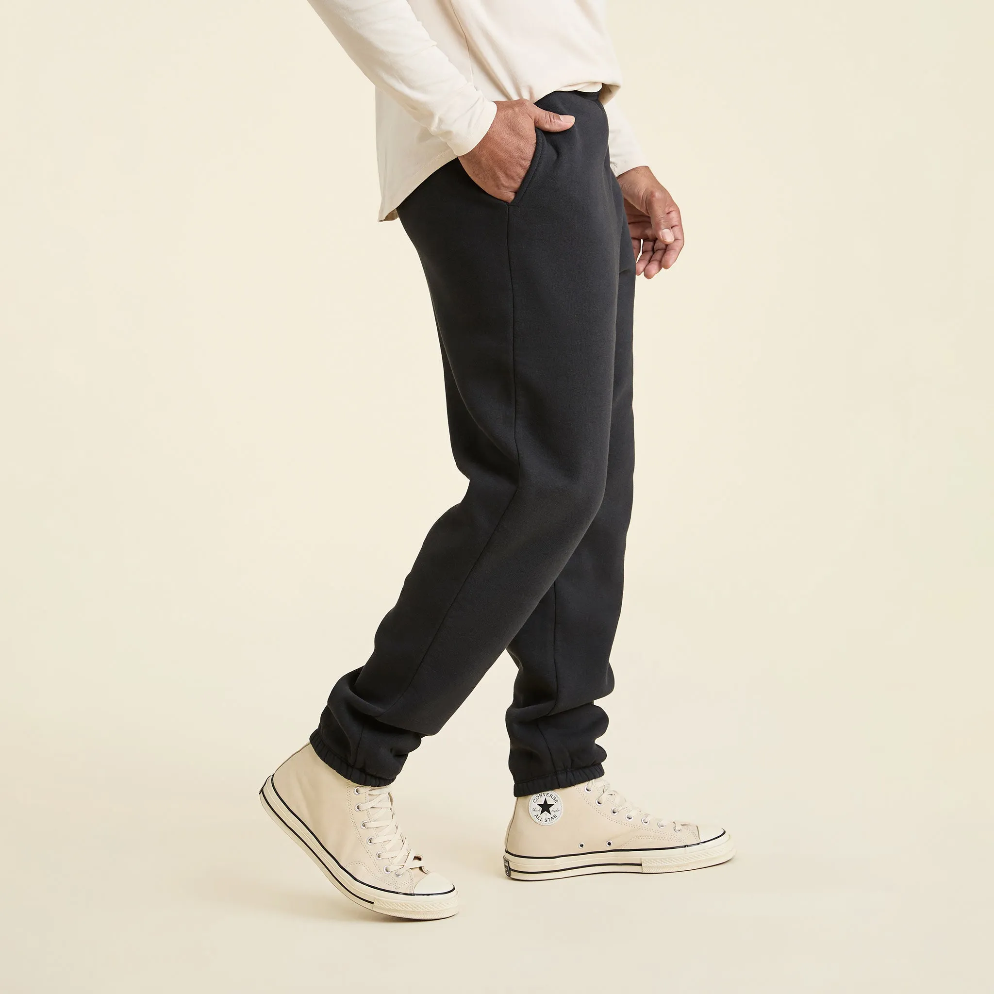 Men's Classic Sweatpant | Black sold by nuuds product image thumbnail 3