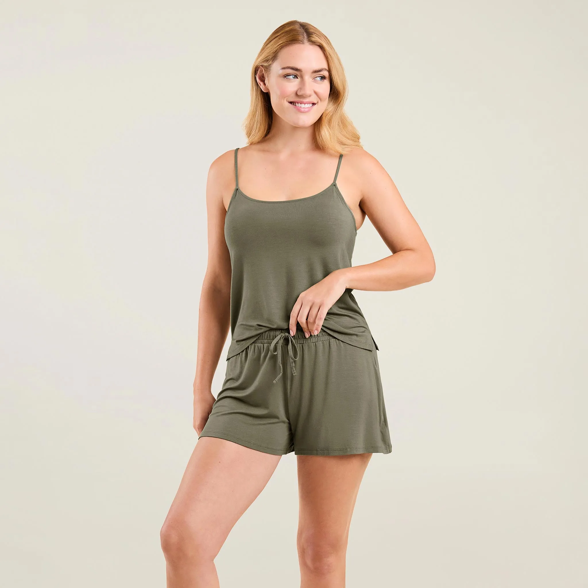 Cami Sleep Set | Olive sold by nuuds