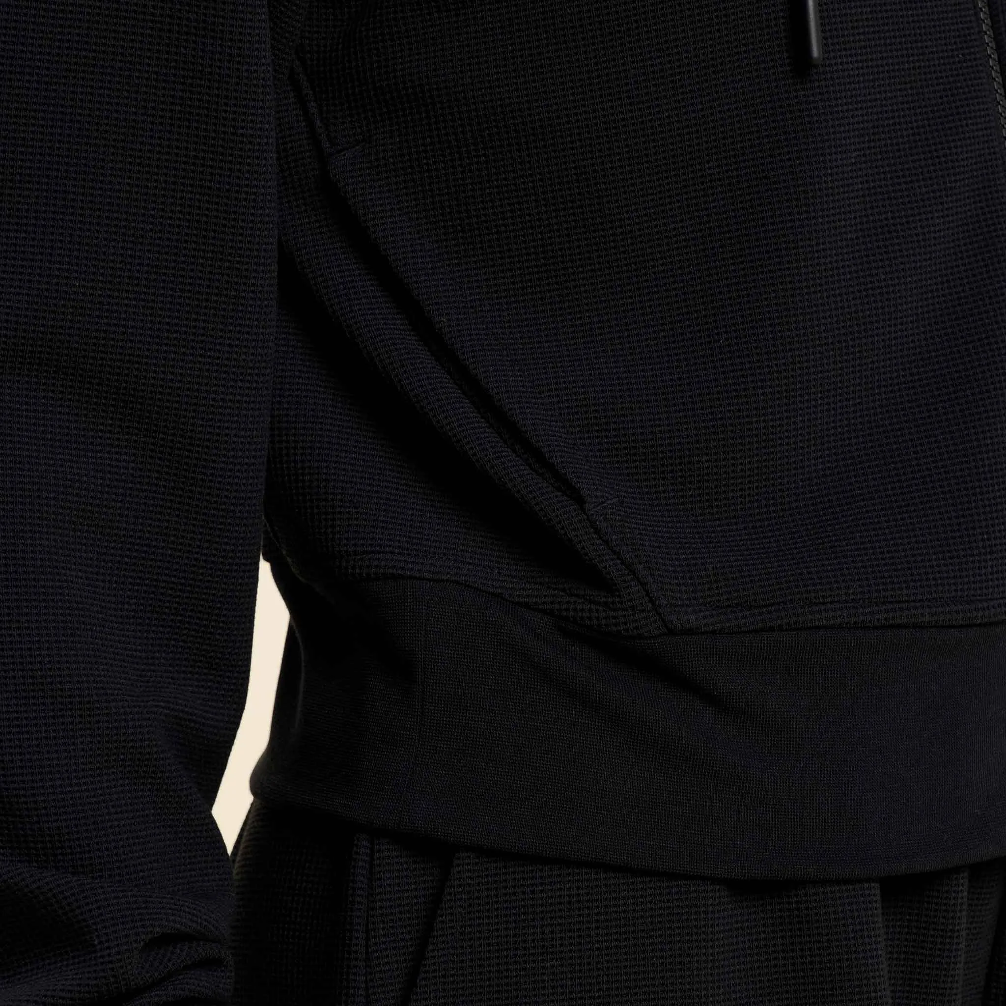 Sporty Waffle Zip Up sold by nuuds product image thumbnail 3