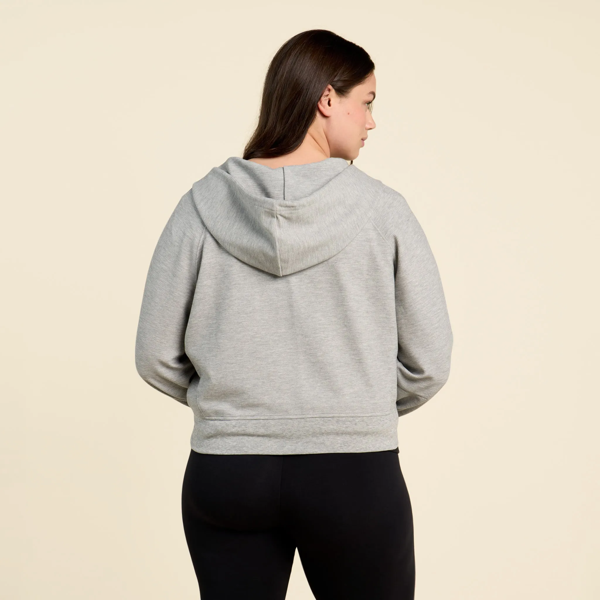 Sporty Waffle Zip Up sold by nuuds product image thumbnail 5