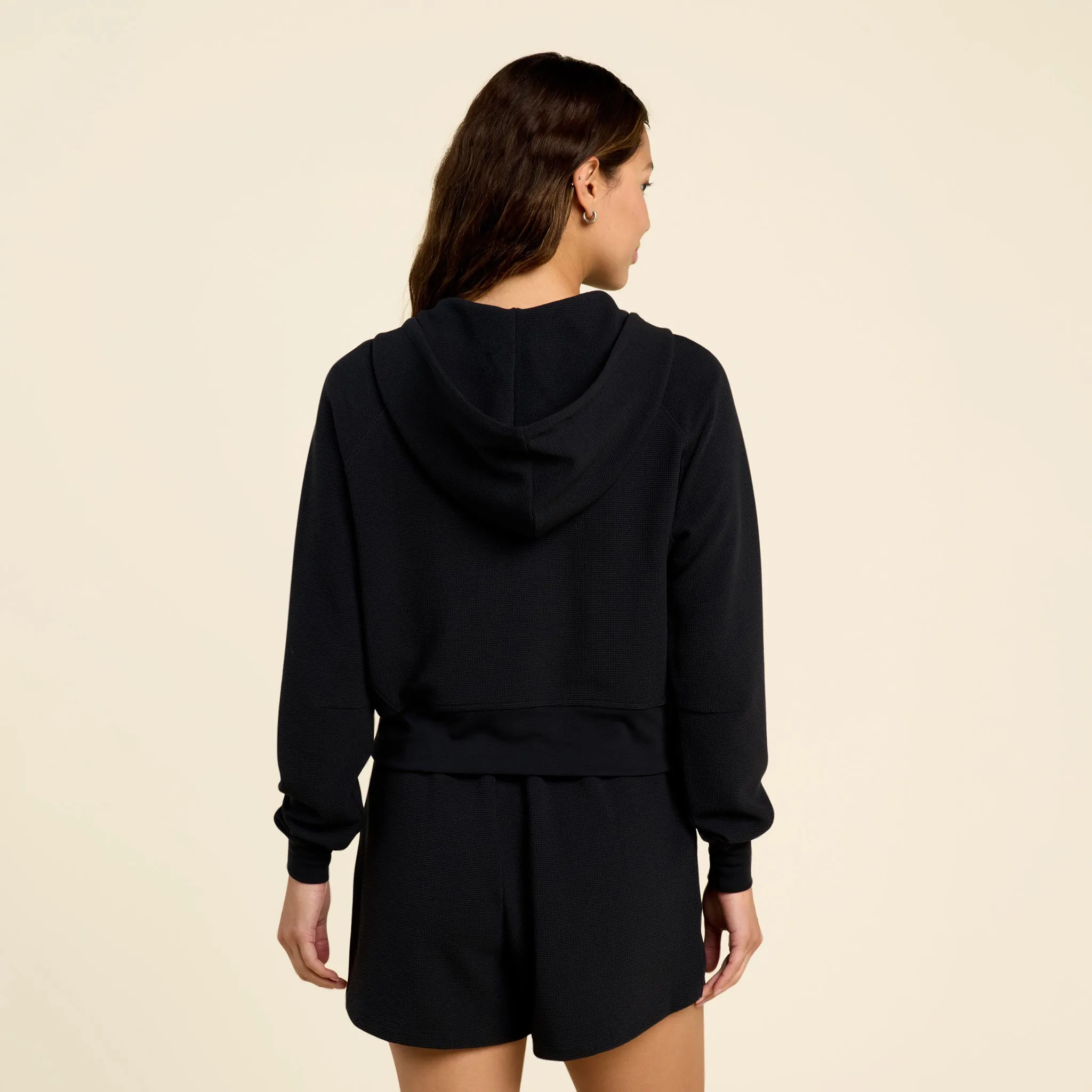 Sporty Waffle Zip Up sold by nuuds product image thumbnail 2