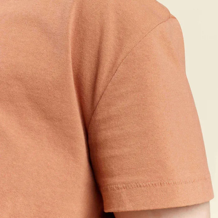 Vintage Cotton Cropped Tee | Clay sold by nuuds product image thumbnail 5