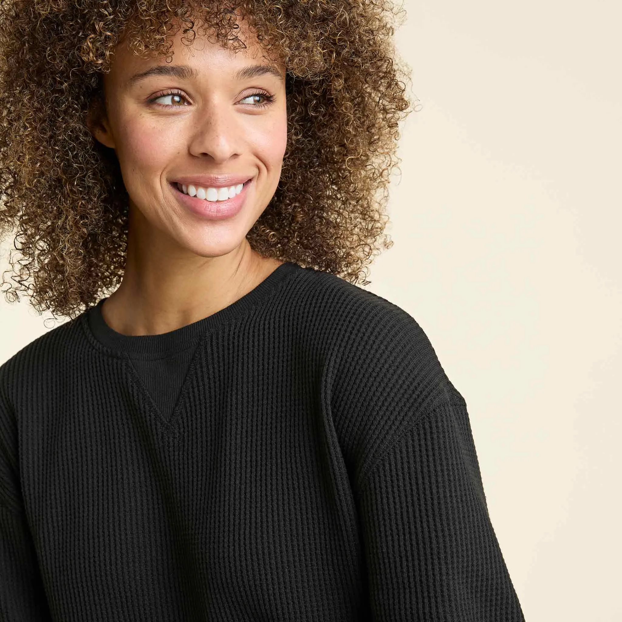 Waffle Crewneck Pullover sold by nuuds product image thumbnail 4