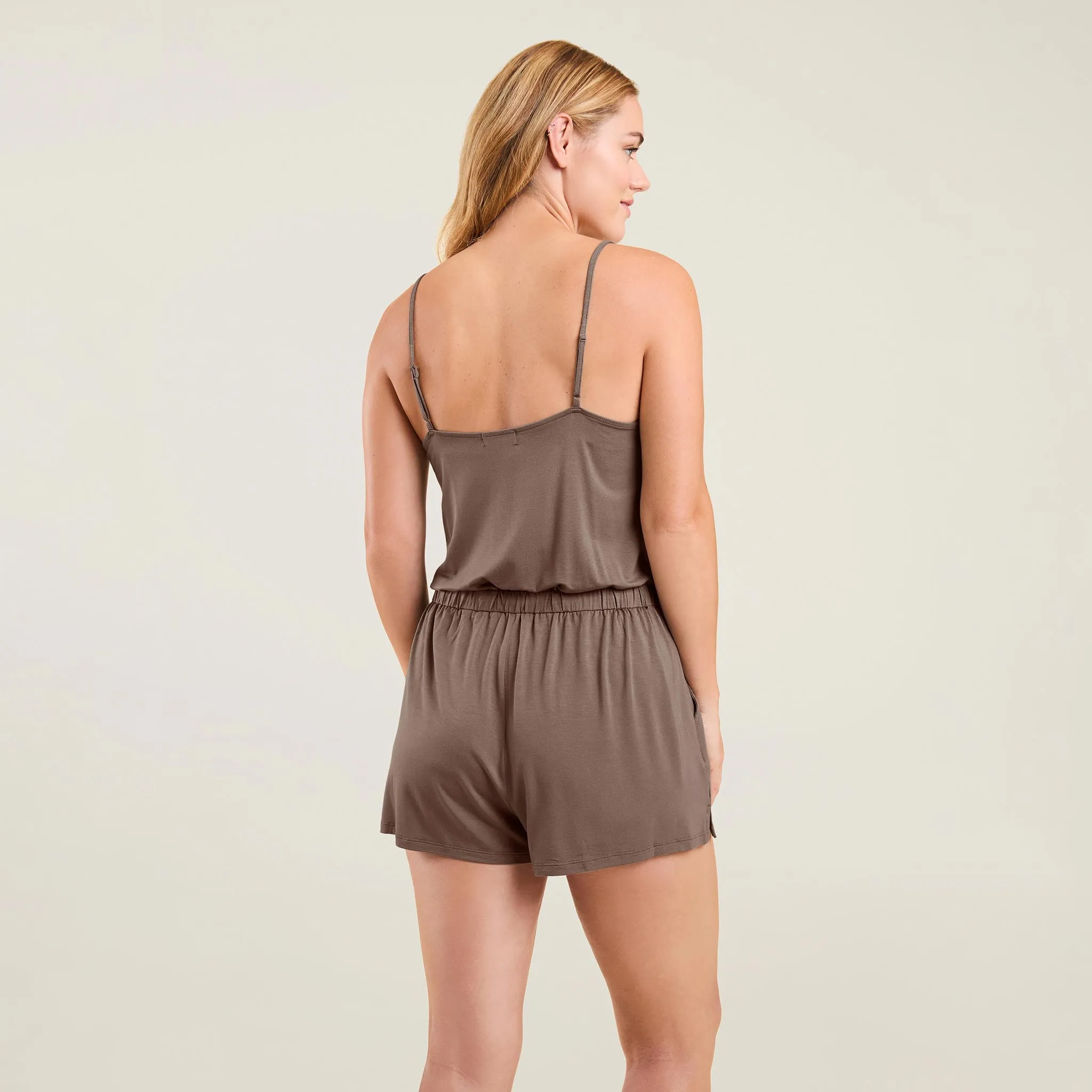 Sleep Romper | Mocha sold by nuuds product image thumbnail 4