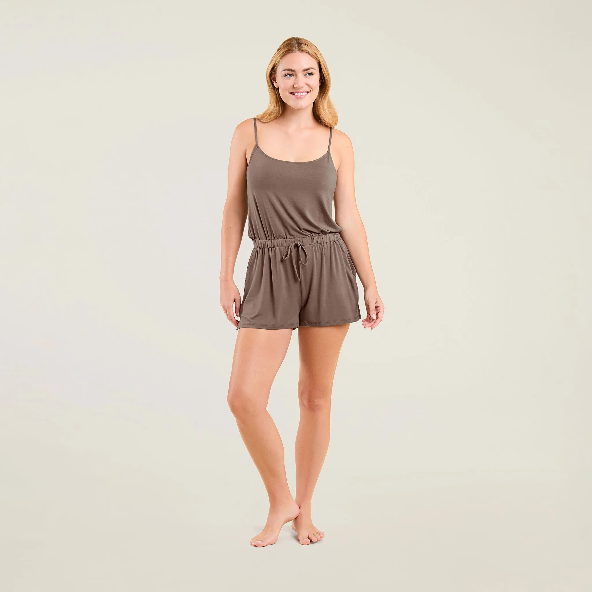 Sleep Romper | Mocha sold by nuuds product image thumbnail 2