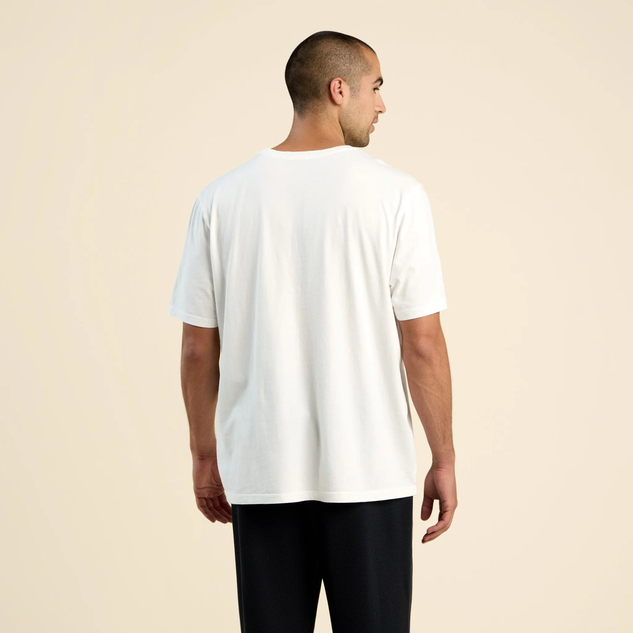 Boxy Tee | White sold by nuuds product image thumbnail 4