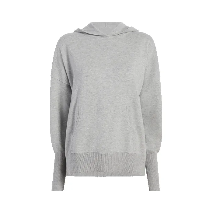 Luxe Knit Hoodie | Heather Grey sold by nuuds product image thumbnail 5